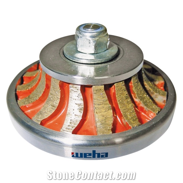Angle Grinder Dry Use - Free Hand Guided Edge Profiling Wheel 100 Mm B10