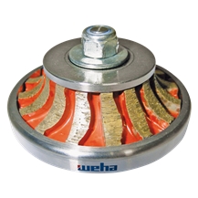 Angle Grinder Dry Use - Free Hand Guided Edge Profiling Wheel 100 Mm B10