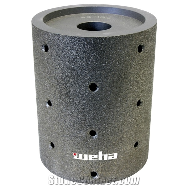 CNC Machine Diamond Drum Gr-80/100 For Polishing Tombstone-Contours