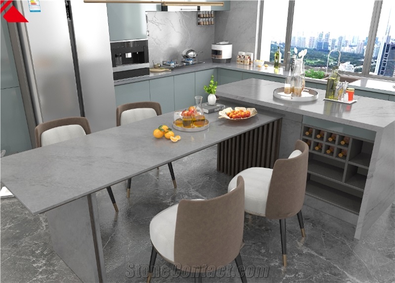 V3003 Quartz Stone Slab,International General,Project,Table