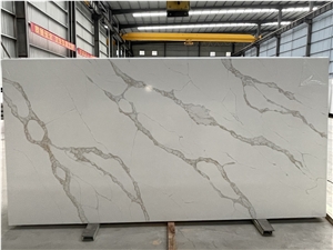V3012 Quartz Stone,White,International General,Slabs