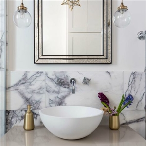Amethyst Marble Honed Finish Tiles