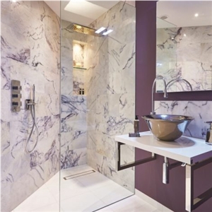 Amethyst Marble Honed Finish Tiles