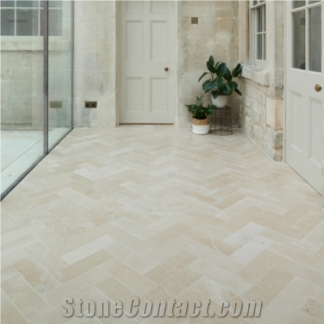 Neranjo Limestone Brick Velvet Finish Tiles