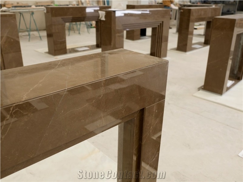 Bronze Armani Marble Fireplaces