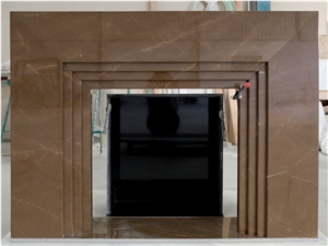 Bronze Armani Marble Fireplaces