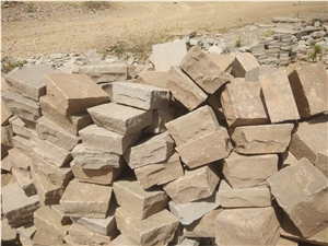 Multi Brown 14*14*5-7Cm Cobble Stone