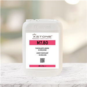 M7.80 Liquid Flocculant In Emulsion For Machines Maintenance And Water Treatment Plants
