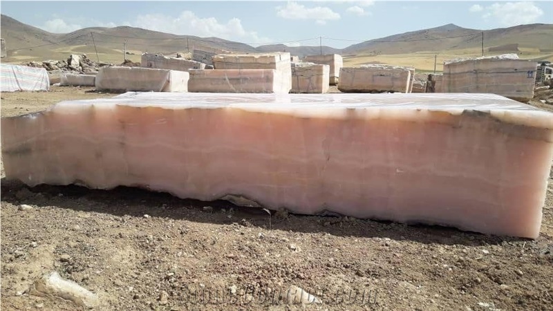 Pink Onyx Blocks