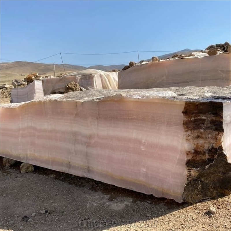 Pink Onyx Blocks