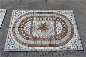 Bianco Carrara Stone Brick Mosaic Bathroom Wall Tile