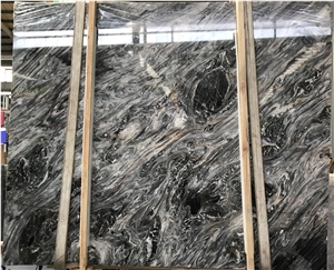 China Rome Grey Marble Slabs Factory Price