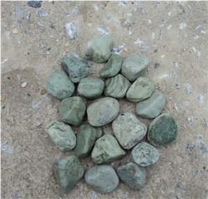 Coloured Mix Tumble Stone Pebbles For Landscaping