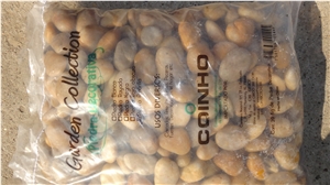 Coloured Mix Tumble Stone Pebbles For Landscaping