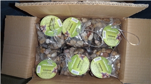 Coloured Mix Tumble Stone Pebbles For Landscaping