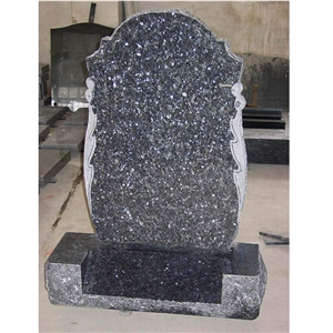 Custome Imperial Red Granite Engraved Tombstone
