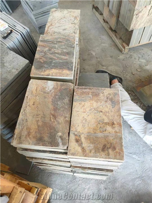 Grey Slate Flagstones Random Shaped Slate