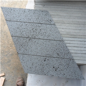 Natural  Basalt  Walkway Paver Stone For Garden Pavement