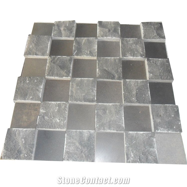 Natural  Basalt  Walkway Paver Stone For Garden Pavement