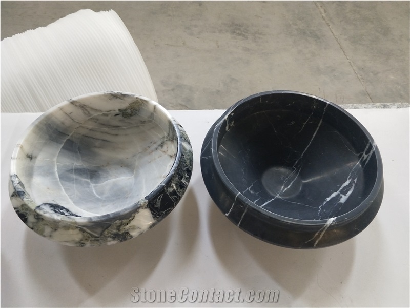 Natural Edge 1 Tier, 2 Tier, 3 Tier Round Black Slate Food