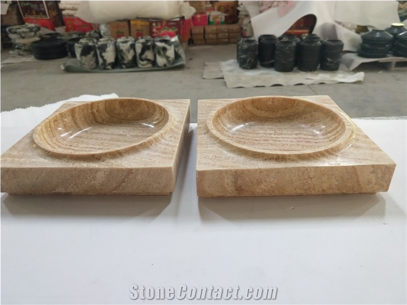 Natural Edge 1 Tier, 2 Tier, 3 Tier Round Black Slate Food