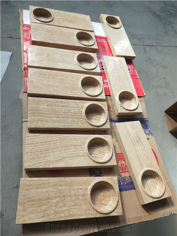 Natural Edge 1 Tier, 2 Tier, 3 Tier Round Black Slate Food