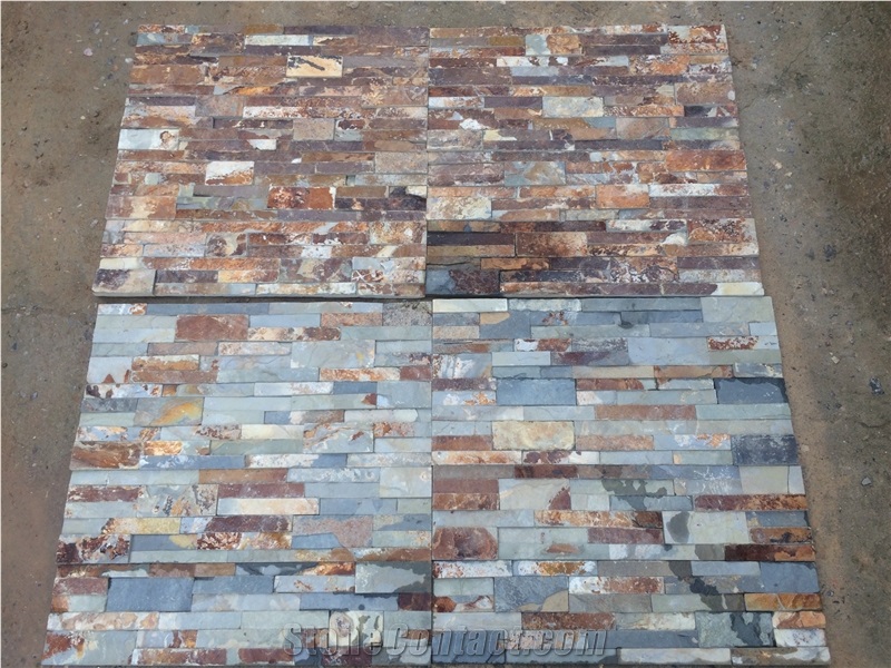 Natural Rusty Slate Leger Stone,Slate Stone Veneer