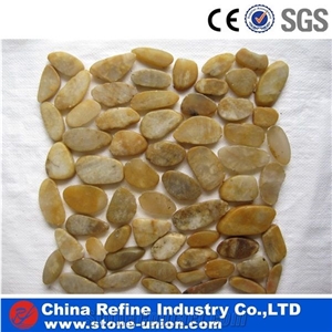 Pebble Garden Cheap Landscaping Paving Pebble Stone