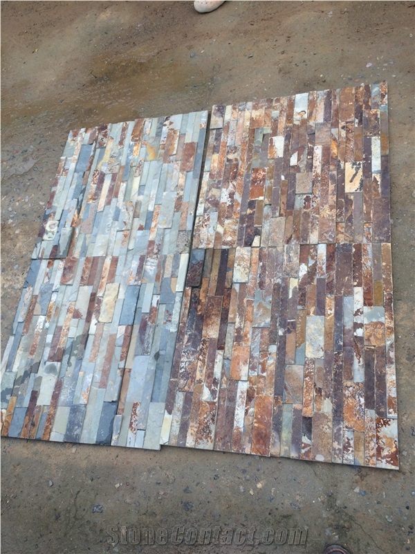 Pure White Mountain Surface Culture Stone For Wall Cladding