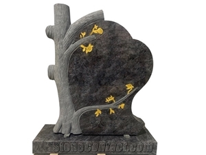 Red Granite Headstone,Western Style Granite Monuments