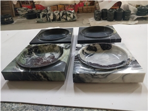 Tableware Slate Pizza Tray,Black Slate Plate