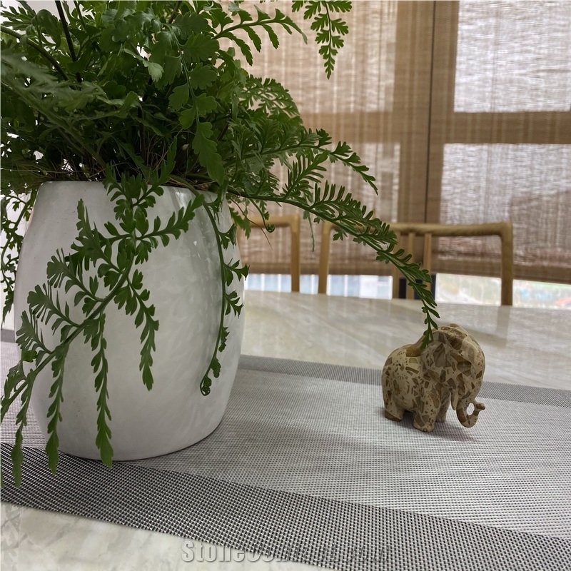 Terrazzo Elephant Crafts Accessories For Decoration Gift