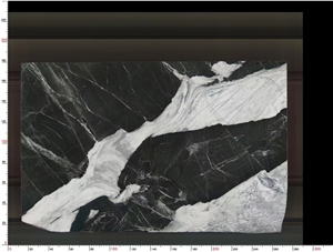Calacatta Black Marble Bookmatching Slabs Wholesale Price