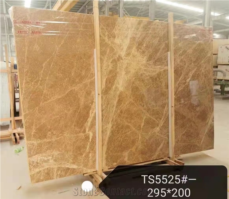 Chinese Light Emperador Big Slabs And Tiles Cheap Stock