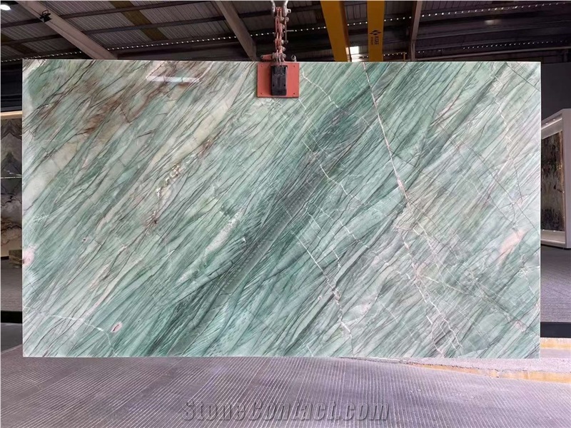 Imperial Green Royal Green Natural Quartize Big Slabs &Tiles