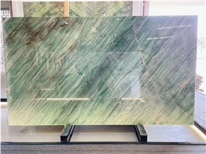 Imperial Green Royal Green Natural Quartize Big Slabs &Tiles
