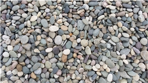 Mixed Color Pebbles, Washed River Stone Mixed Color Pebbles, Washed River Stone