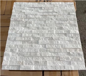 White Quartzite Cultured Stone Wallpanel Culturestone Veneer