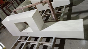 Factory Wholesale White Artificial Quartz Vanity Tops Factory Wholesale White Artificial Quartz Vanity Tops