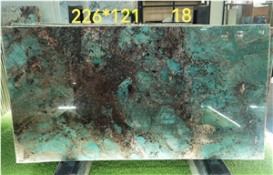 Green Luxury Stone Amazon Green For Wall Decoration Top