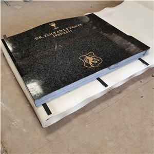Dark Rustenburg Granite French Style Funerare Headstones