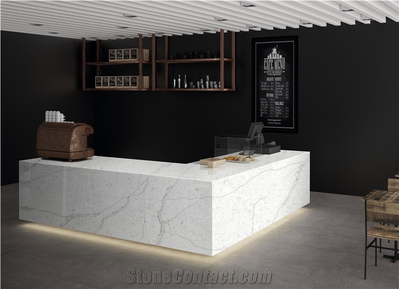 Artificial Stone Prefab Kitchen Countertops Island Bench Top