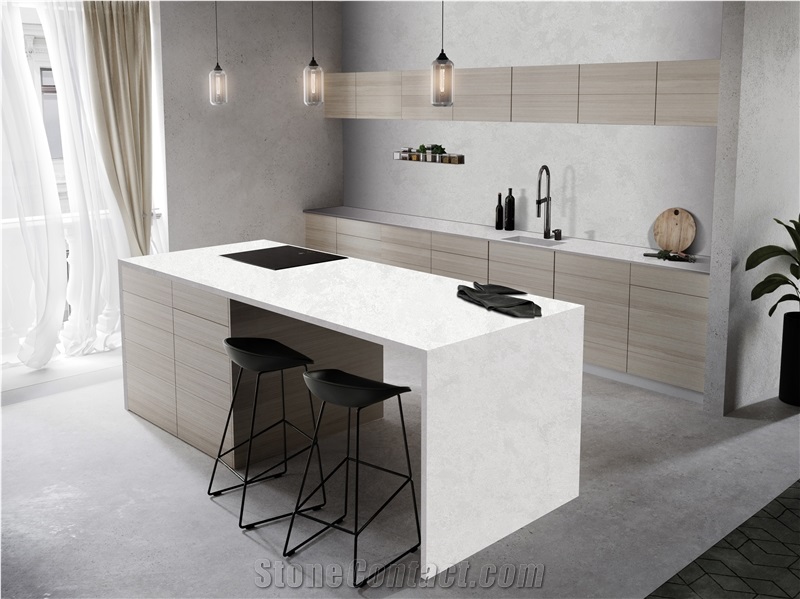 Artificial Stone Prefab Kitchen Countertops Island Bench Top