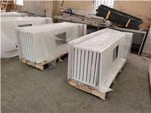 Quartz Artificial Stone Bath Countertops - Vanity Tops