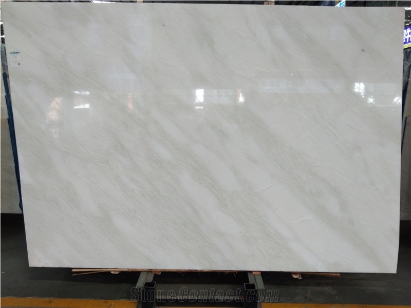Bianco Namibia Rhino White Marble Slab Wall Tile