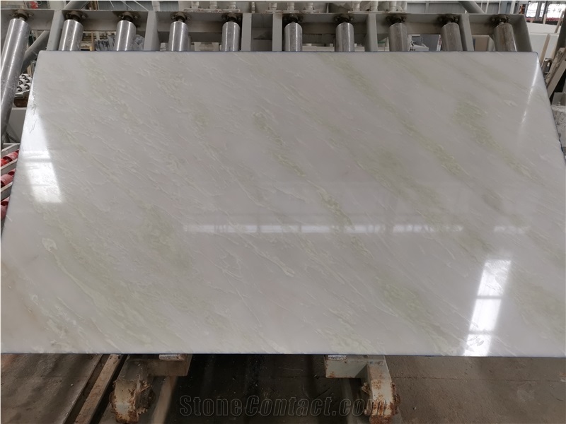 Bianco Namibia Rhino White Marble Slab Wall Tile