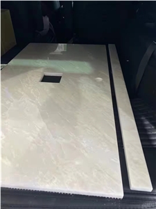 Bianco Namibia Rhino White Marble Slab Wall Tile