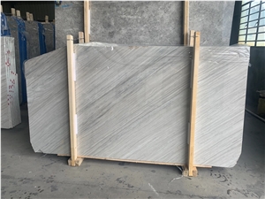Cheap Price China White Wood Marble Slabs For Tiles Pattern