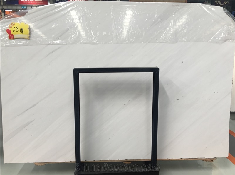 Greece Polar White Polaris Marble Slab And Tiles For Wall