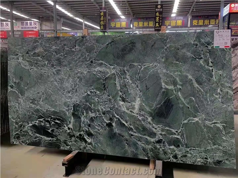 Green Malenco Serpentinite Marmi Verde Mare Marble Slabs